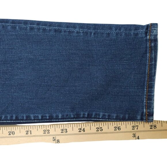 Loft Curvy Skinny Jeans Womens Size 30/10 Medium Wash Mid Rise Denim - Picture 15 of 15
